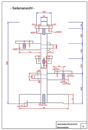 Blumenstnder Cad