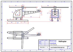 Hubschrauber Cad