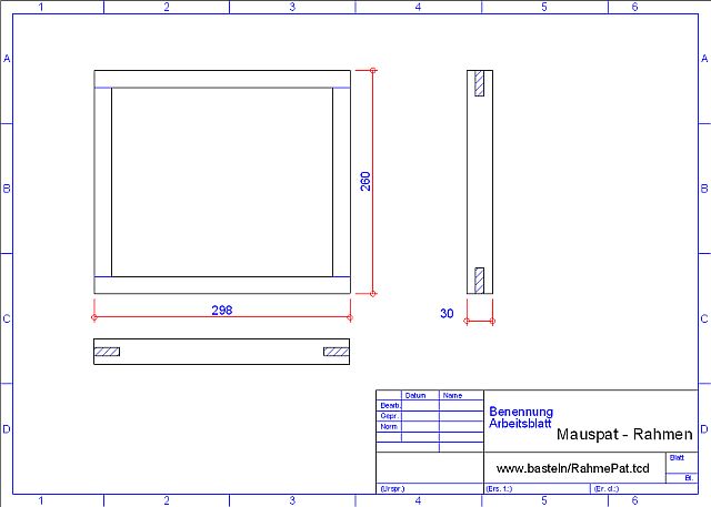 Rahmen Cad