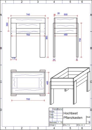 Hochbeet
                      Cad