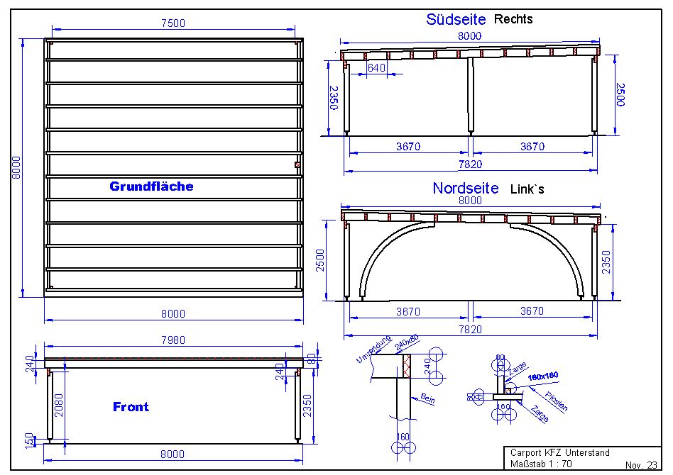 Doppel-Carport-Cad