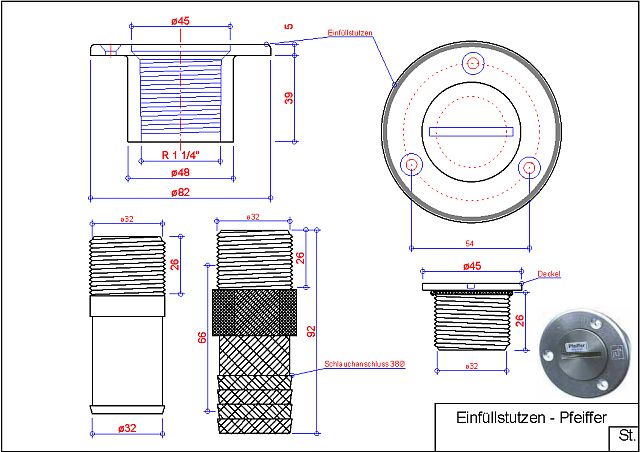 Pfeiffer
              Einfllstutzen